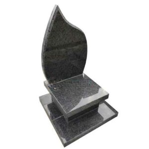 Elegancki, czarny nagrobek urnowy NU13