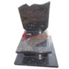 Nagrobek urnowy z granitu Labrador Emerald